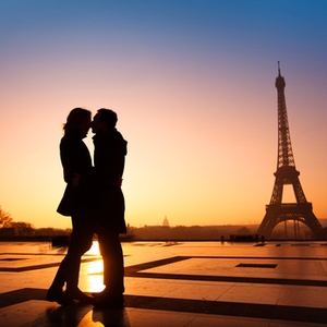 Paris et Le Jour de la Saint Valentin