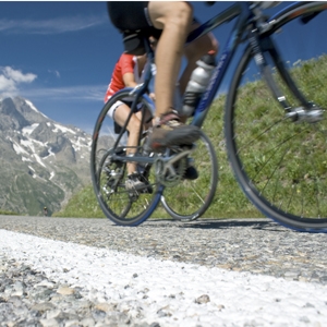 Cycling in the French Alps